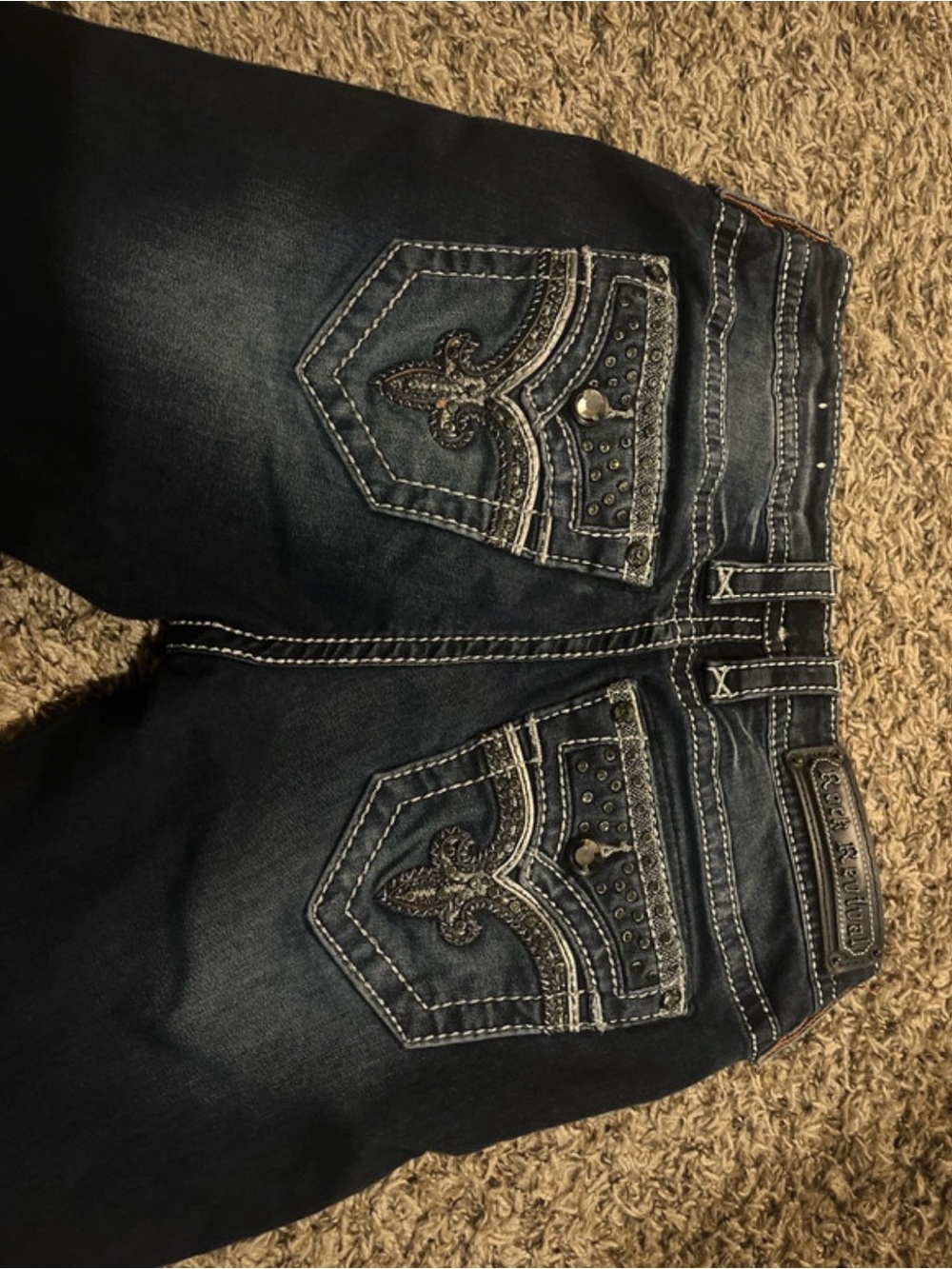 Rock Revival Mid Rise Skinny 29